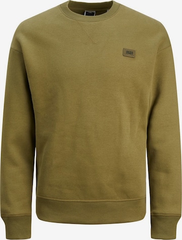 JACK & JONES Sweatshirt in Green: front