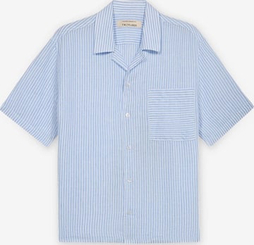 Trussardi - Camisa en azul: frente