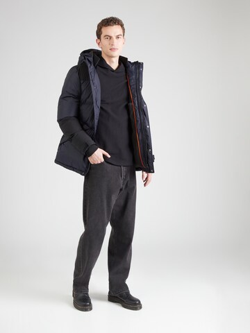 INDICODE Winter Parka 'Kayce' in Blue