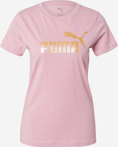 Marškinėliai 'Ess No. 1' iš PUMA, spalva – Auksas / ryškiai rožinė spalva, Prekių apžvalga