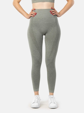 LEAFLETIC Skinny Leggings 'Leafletic Women’s Long Length Legging' in Green: front