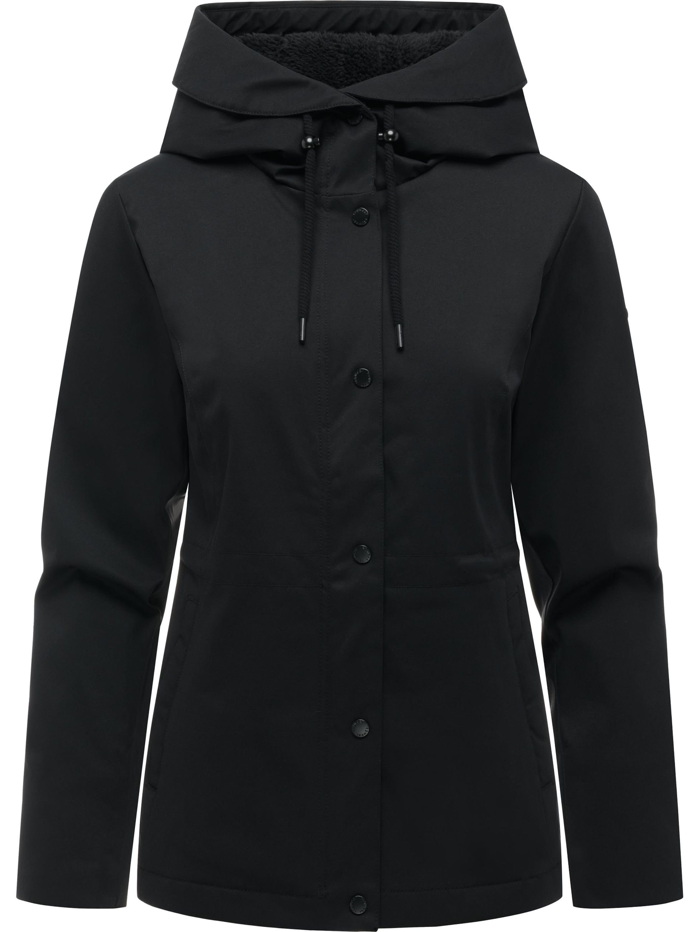Giacca funzionale 'Padmini B Y' di Ragwear in nero: frontale