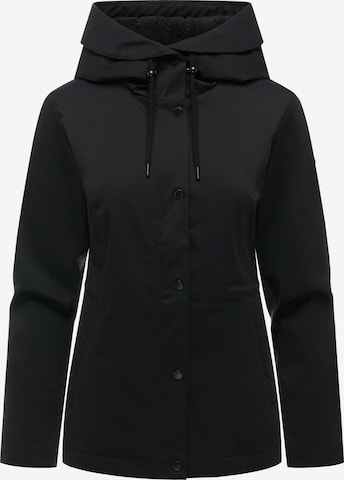 Giacca funzionale 'Padmini B Y' di Ragwear in nero: frontale