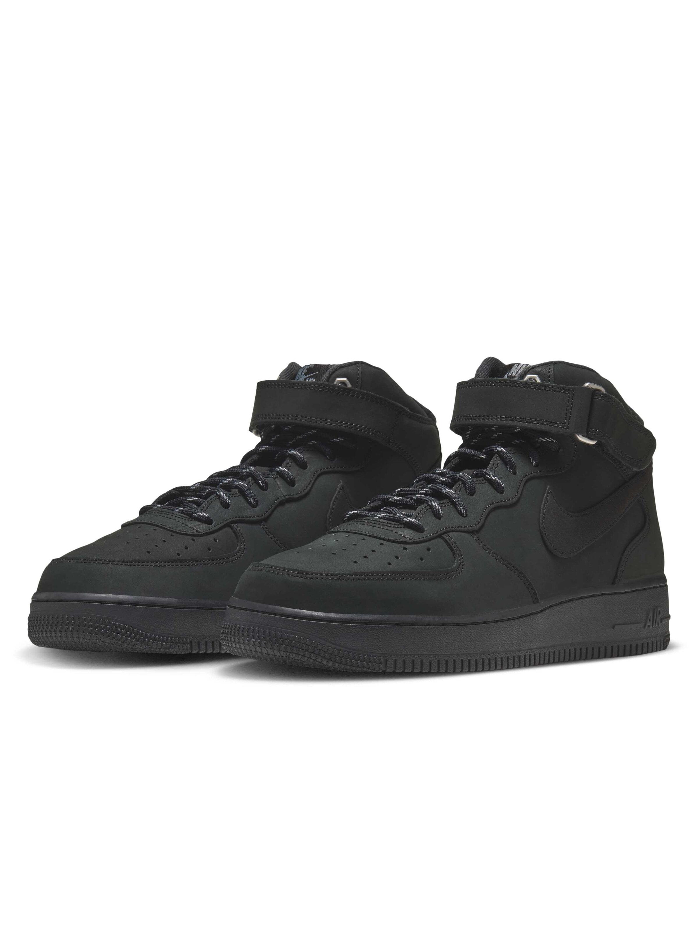 Sneaker înalt 'Air Force 1 Mid '07' de la NIKE pe negru
