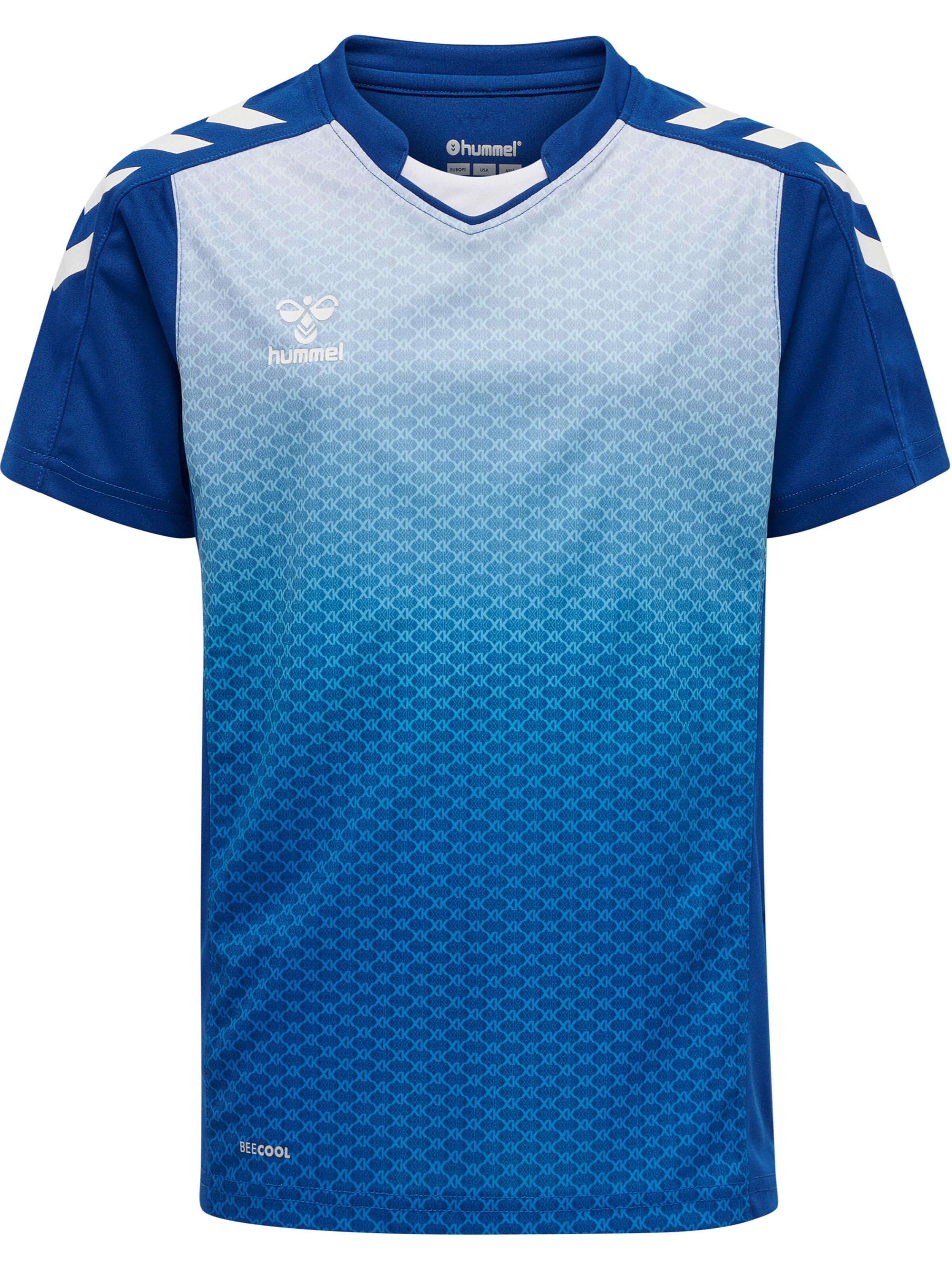 Hummel Functioneel shirt in Blauw: voorkant