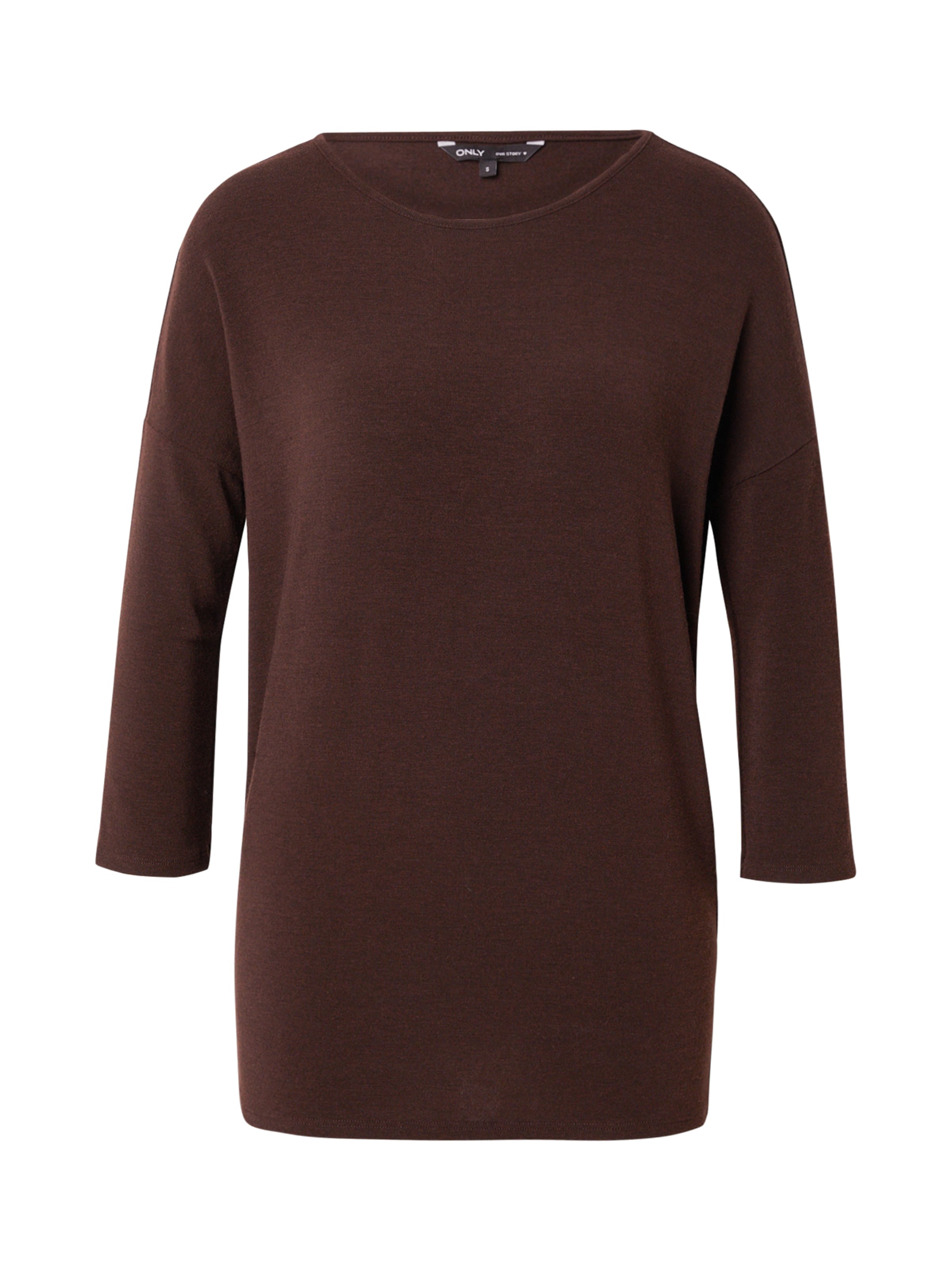 ONLY Tričko 'ONLGLAMOUR' – hnědá: přední strana