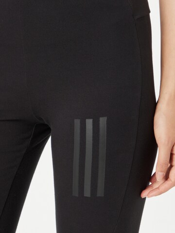 ADIDAS SPORTSWEAR Flared Workout Pants 'Mission Victory High-Waist' in Black