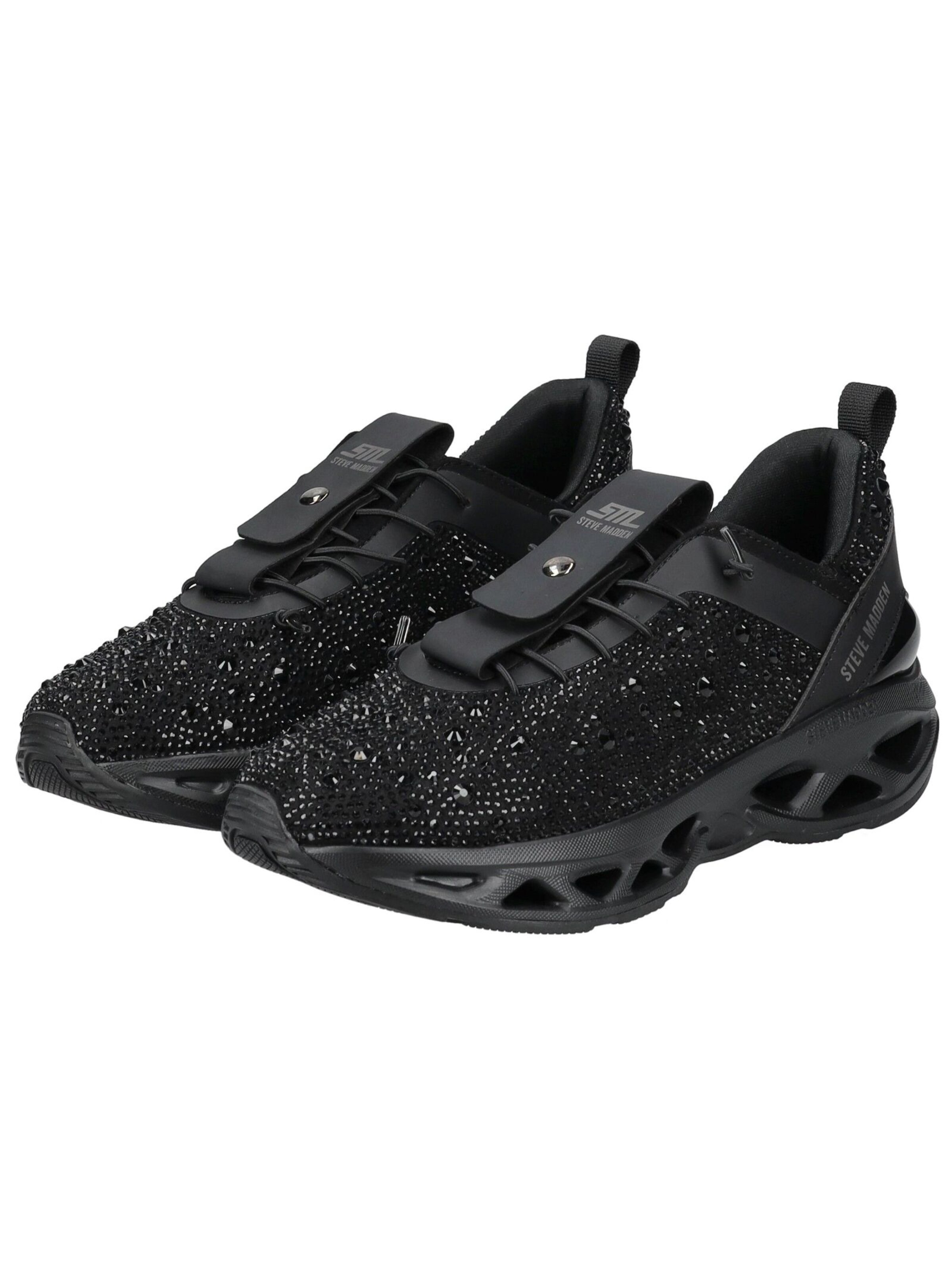 STEVE MADDEN Platform trainers in Black