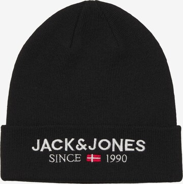 JACK & JONES - Gorra 'ARCHIE' en negro: frente