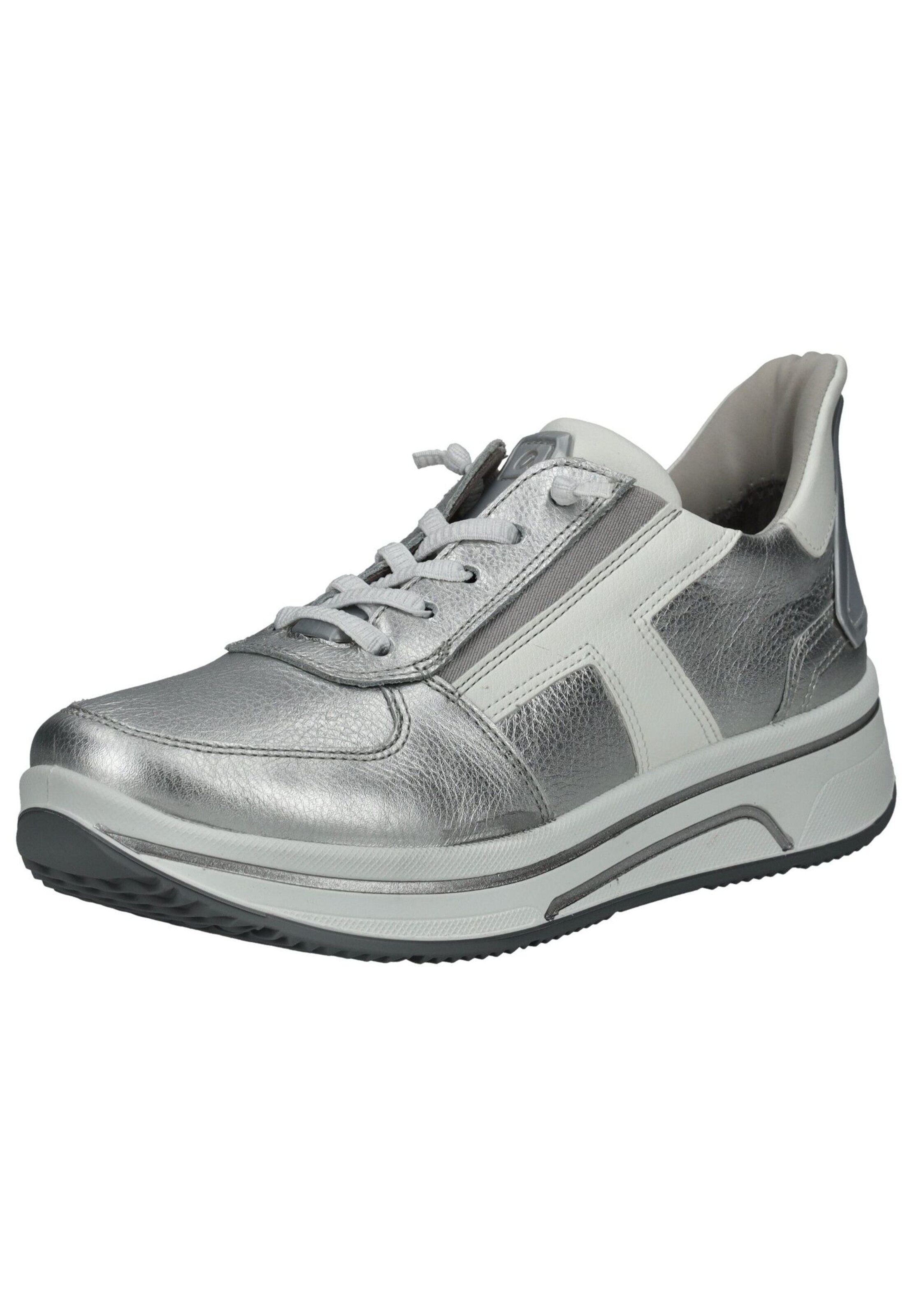 ARA Sneakers in Silver: front