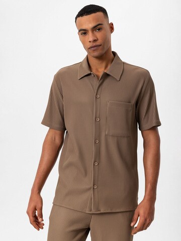 Coupe regular Chemise Antioch en marron