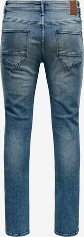 Only & Sons Slim fit Jeans 'Sloom' in Blue
