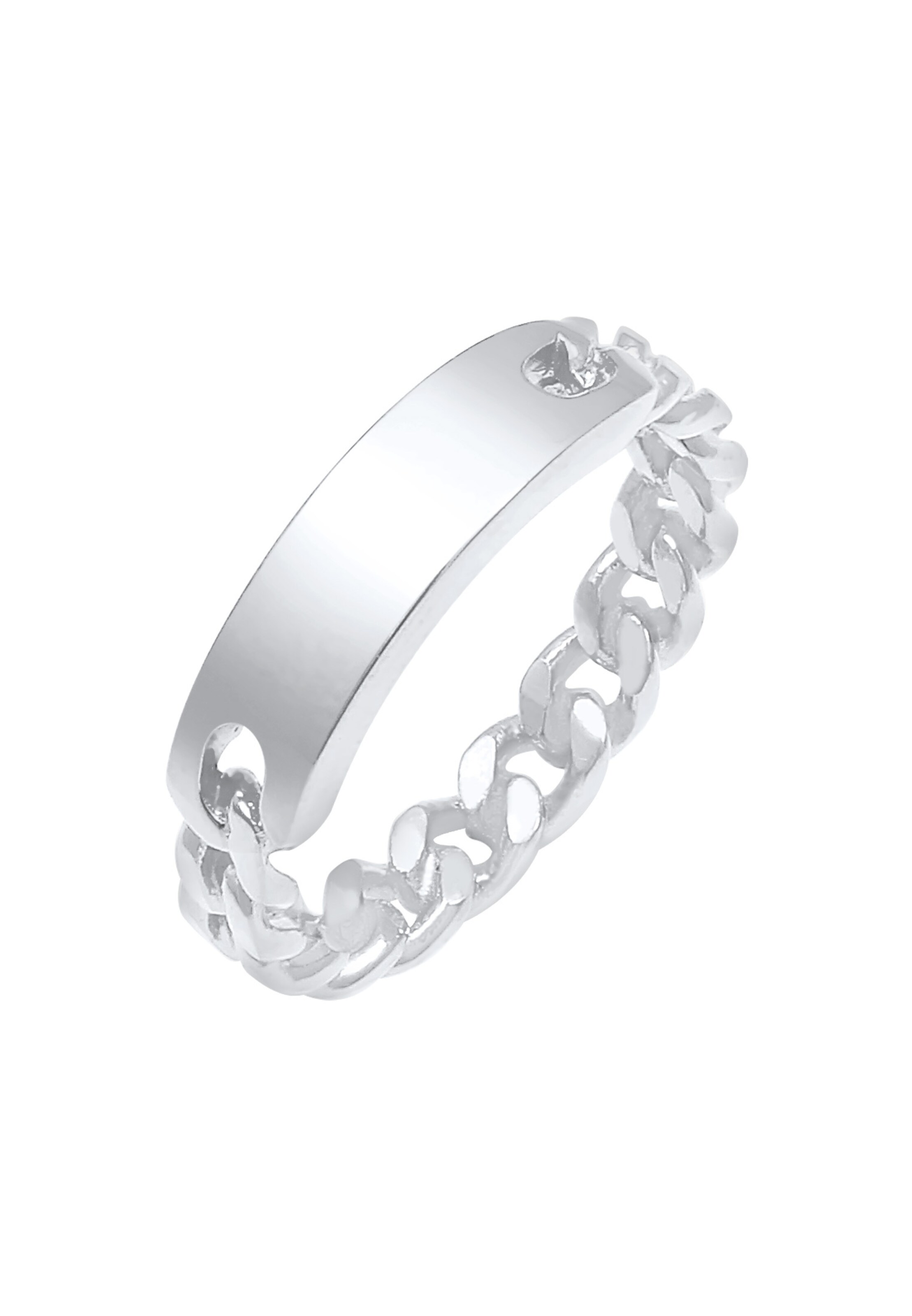 ELLI Ring in Silver: front