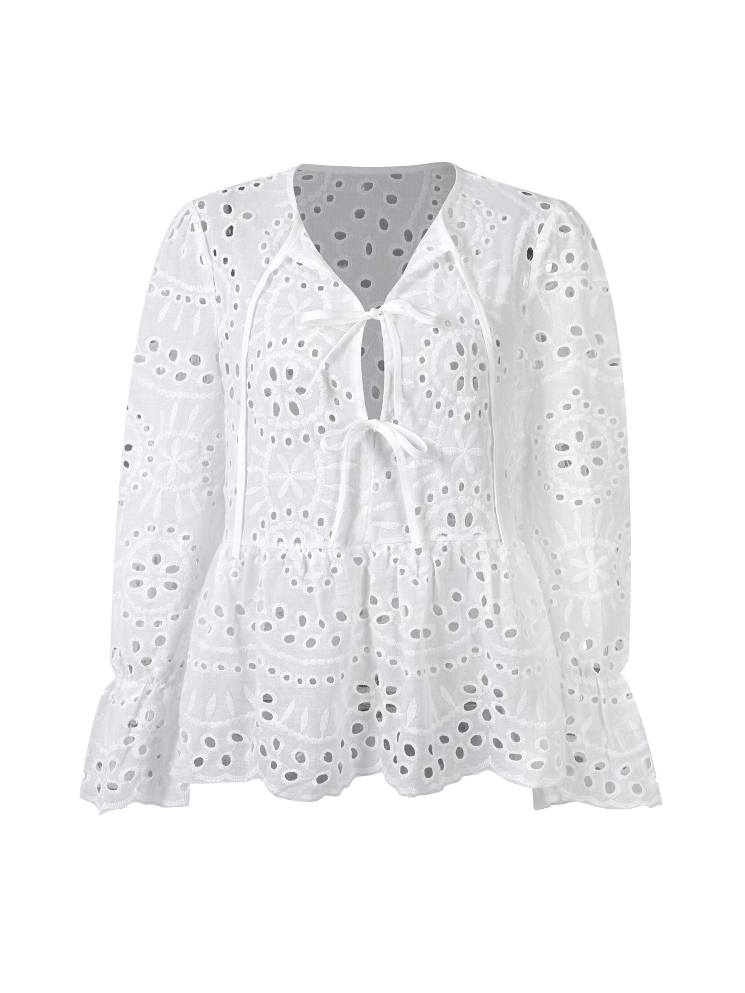 Camicia da donna di LapaPlus in bianco