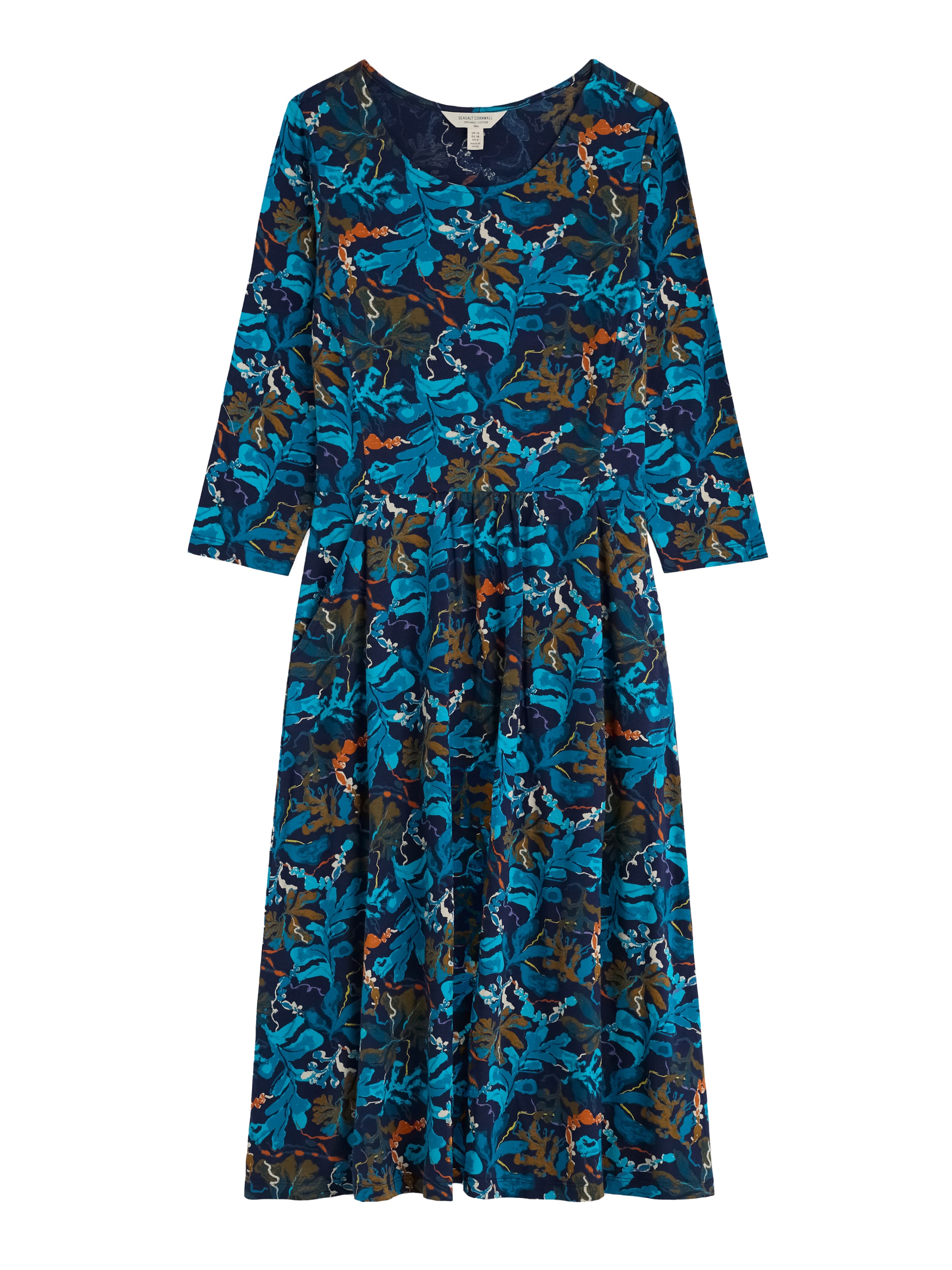 Seasalt Cornwall Mekko &#x27;April&#x27; värissä sininen: etupuoli