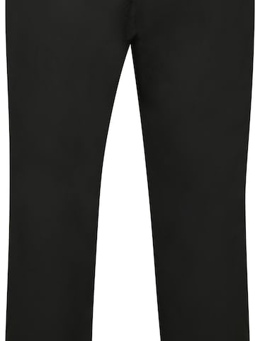 TENSON Regular Trousers in Black