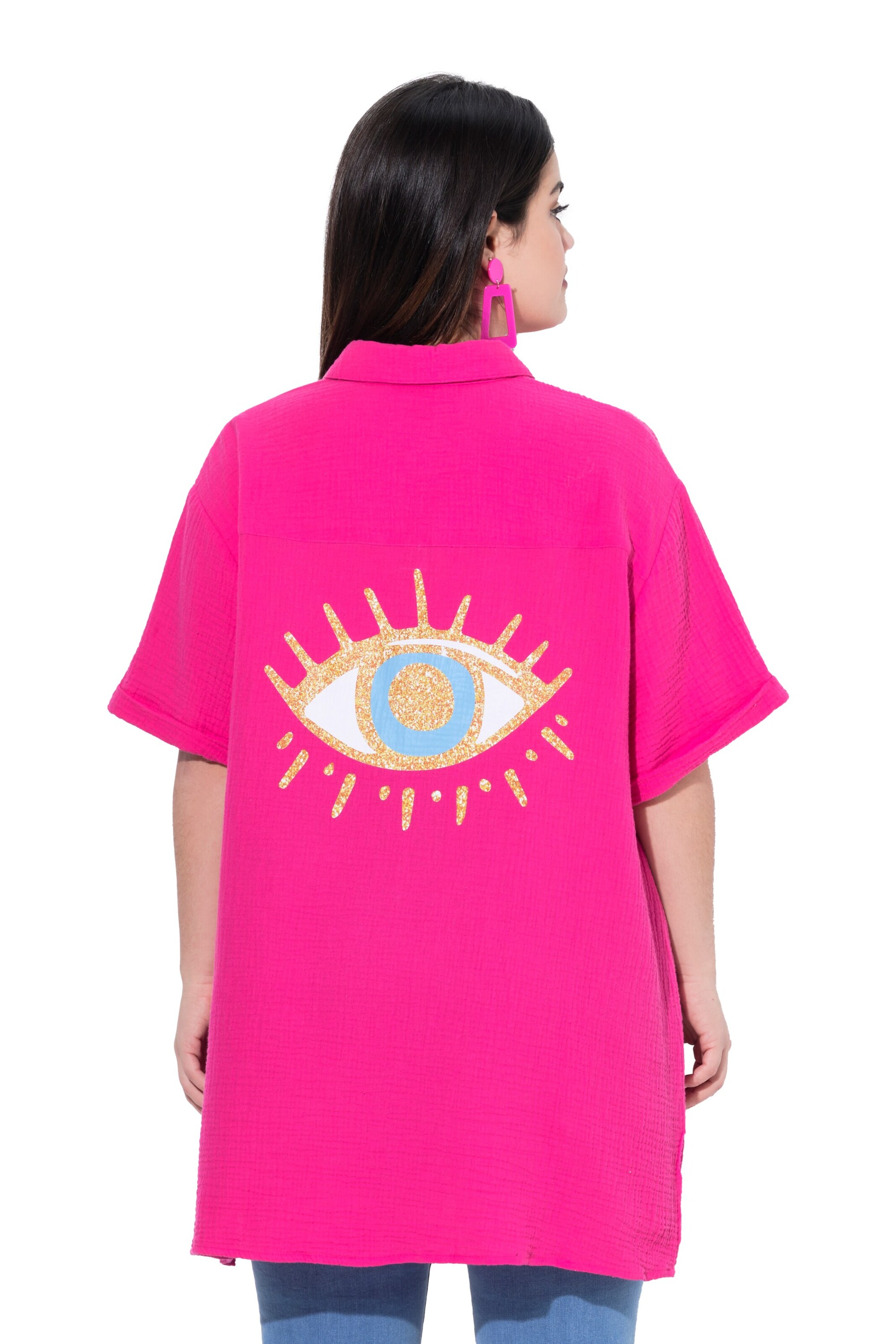 Angel of Style Blouse in Pink: front