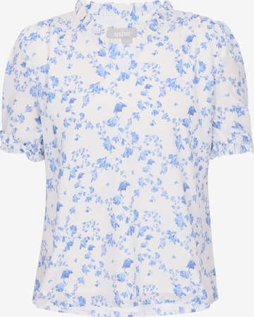 Usha - Blusa en azul: frente