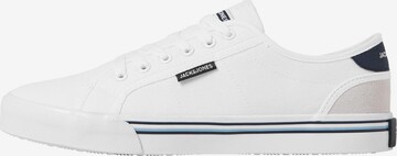 JACK & JONES Sneakers laag 'RUSHER' in Wit: voorkant
