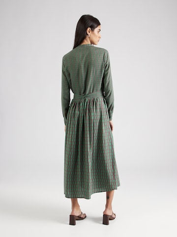 Brava Fabrics Košilové šaty – zelená