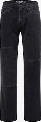 HOLLISTER Regular Jeans in Black: front