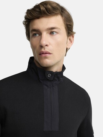 Barbour International - Jersey 'BARBOUR INTERNATIONAL INLINE HALF ZIP JUMPER Maglieria' en negro