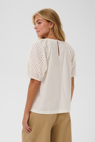 SAINT TROPEZ Bluse 'PalaSZ' i hvid