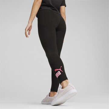 PUMA Skinny Sportbroek 'Essentials' in Zwart