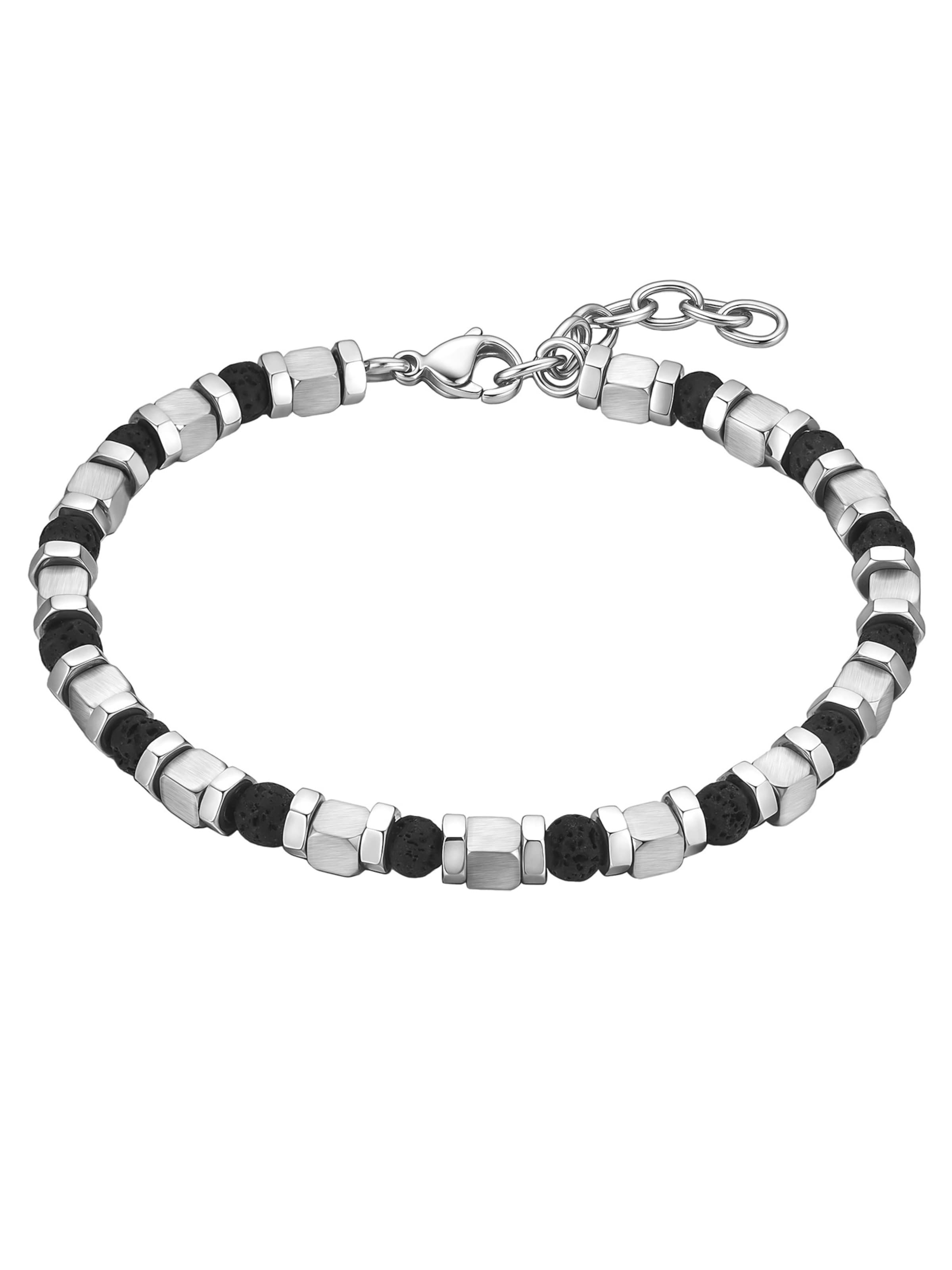 True Rebels - Pulsera en plata: frente