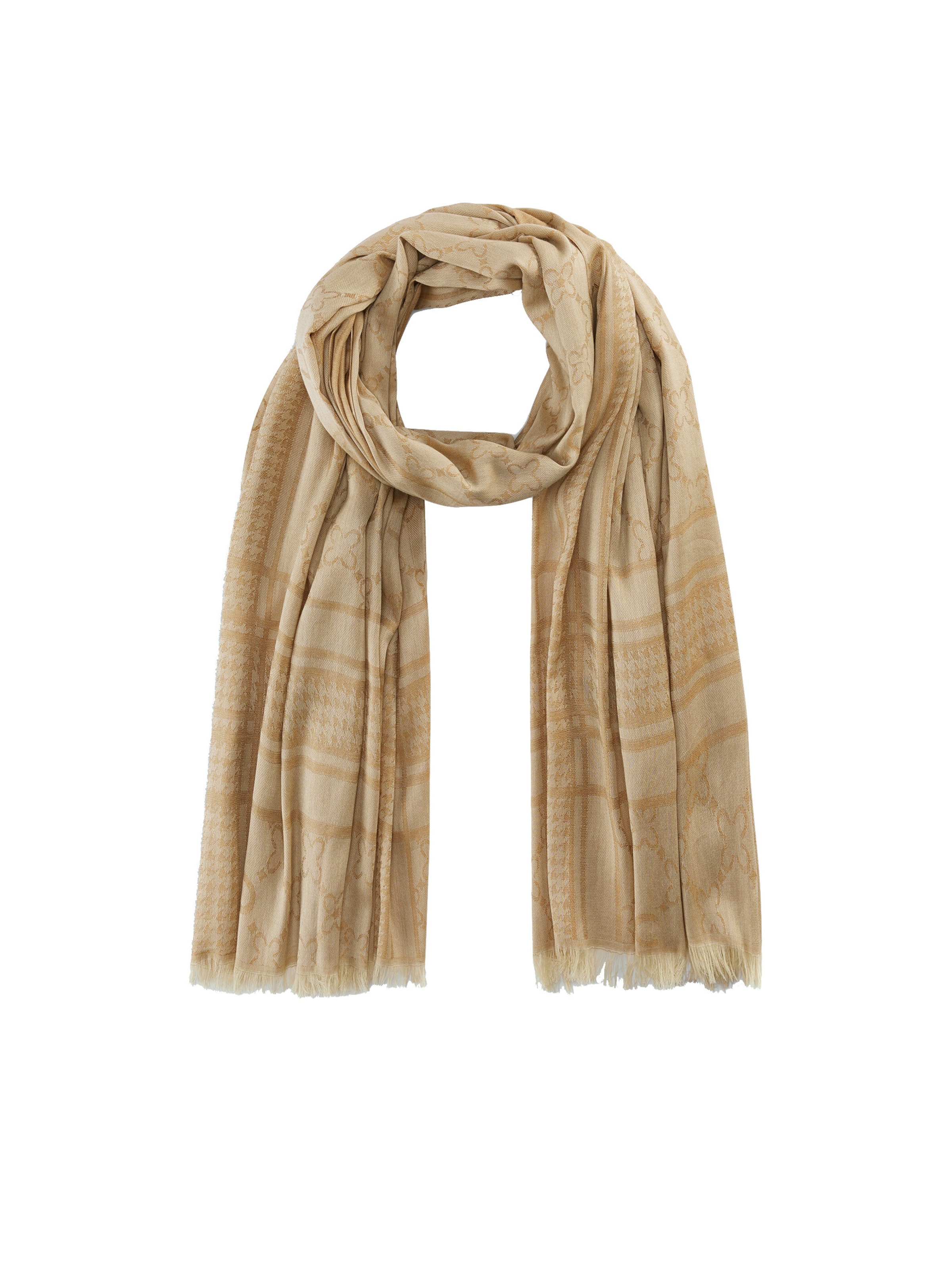 CODELLO Sjaal in Bruin: voorkant