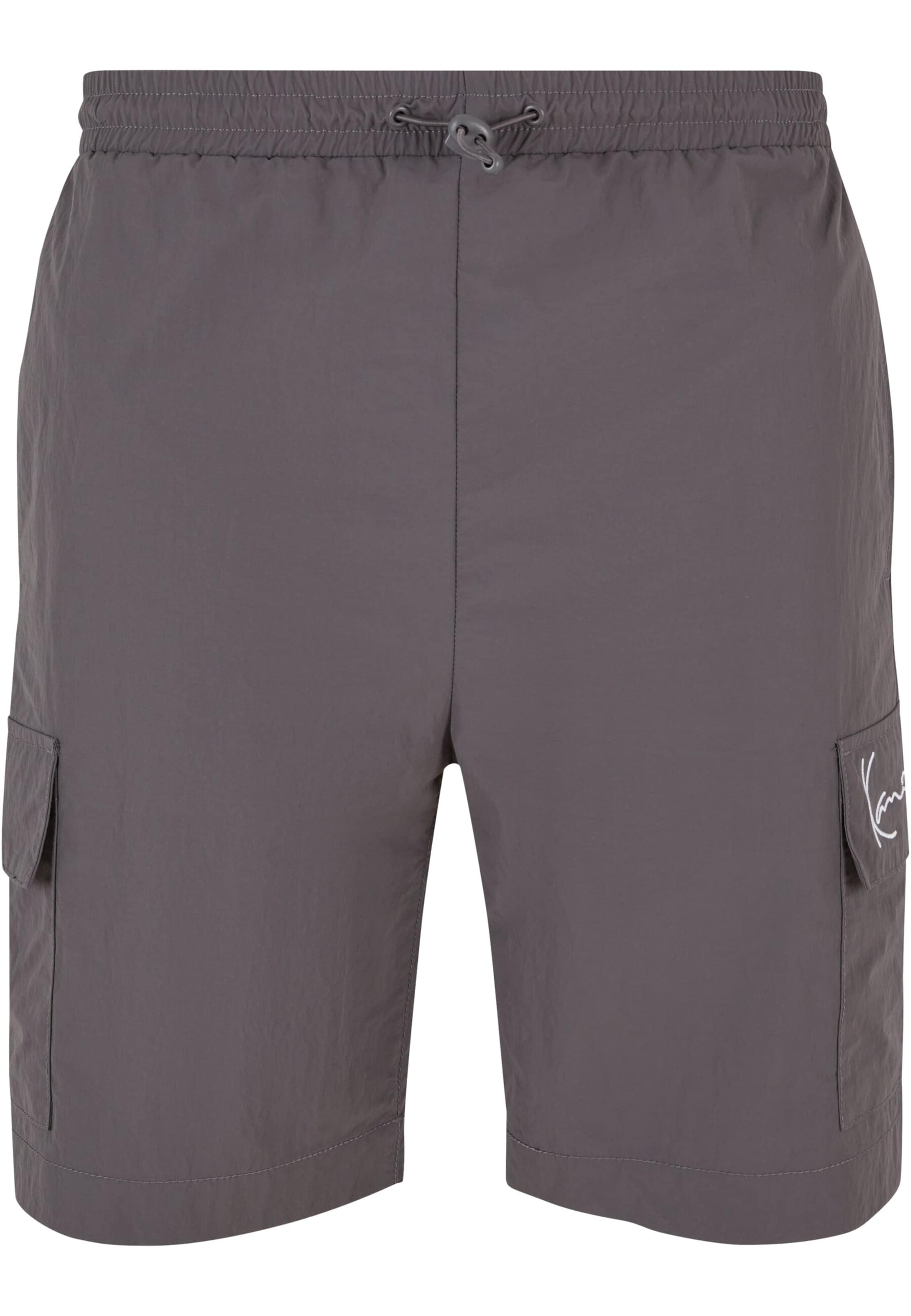 Karl Kani Regular Cargo trousers 'Essential' in Grey: front