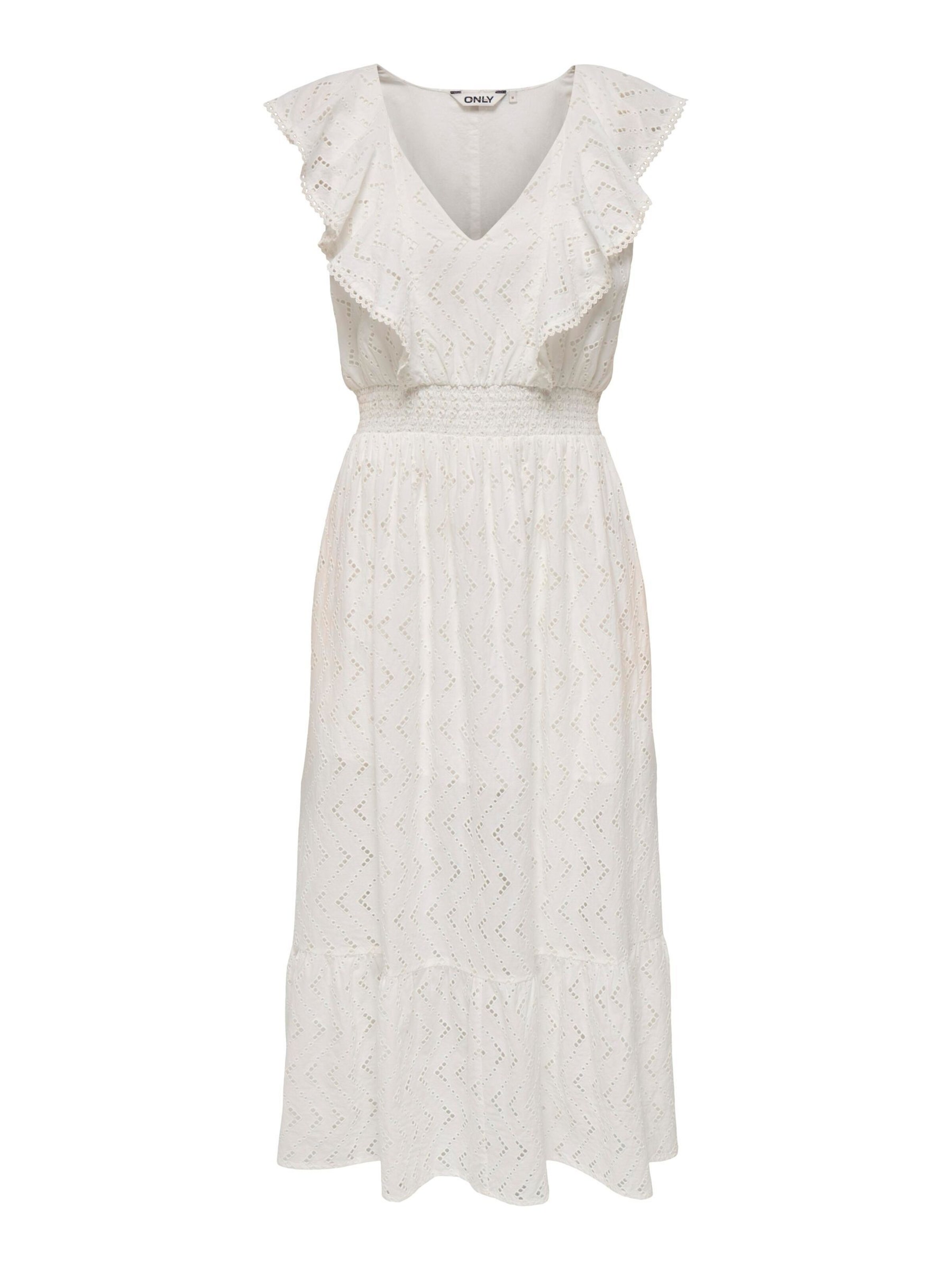 ONLY Kjole 'Shannon' i hvid: forside