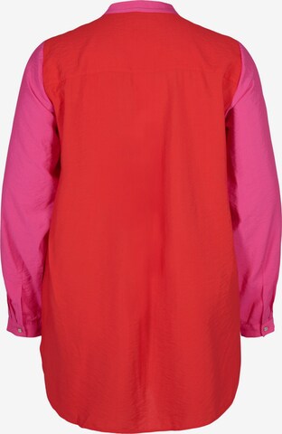 Zizzi Bluse 'Xloe' in Pink