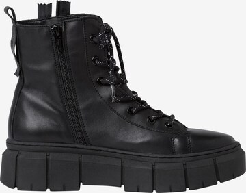 TAMARIS Lace-Up Ankle Boots in Black