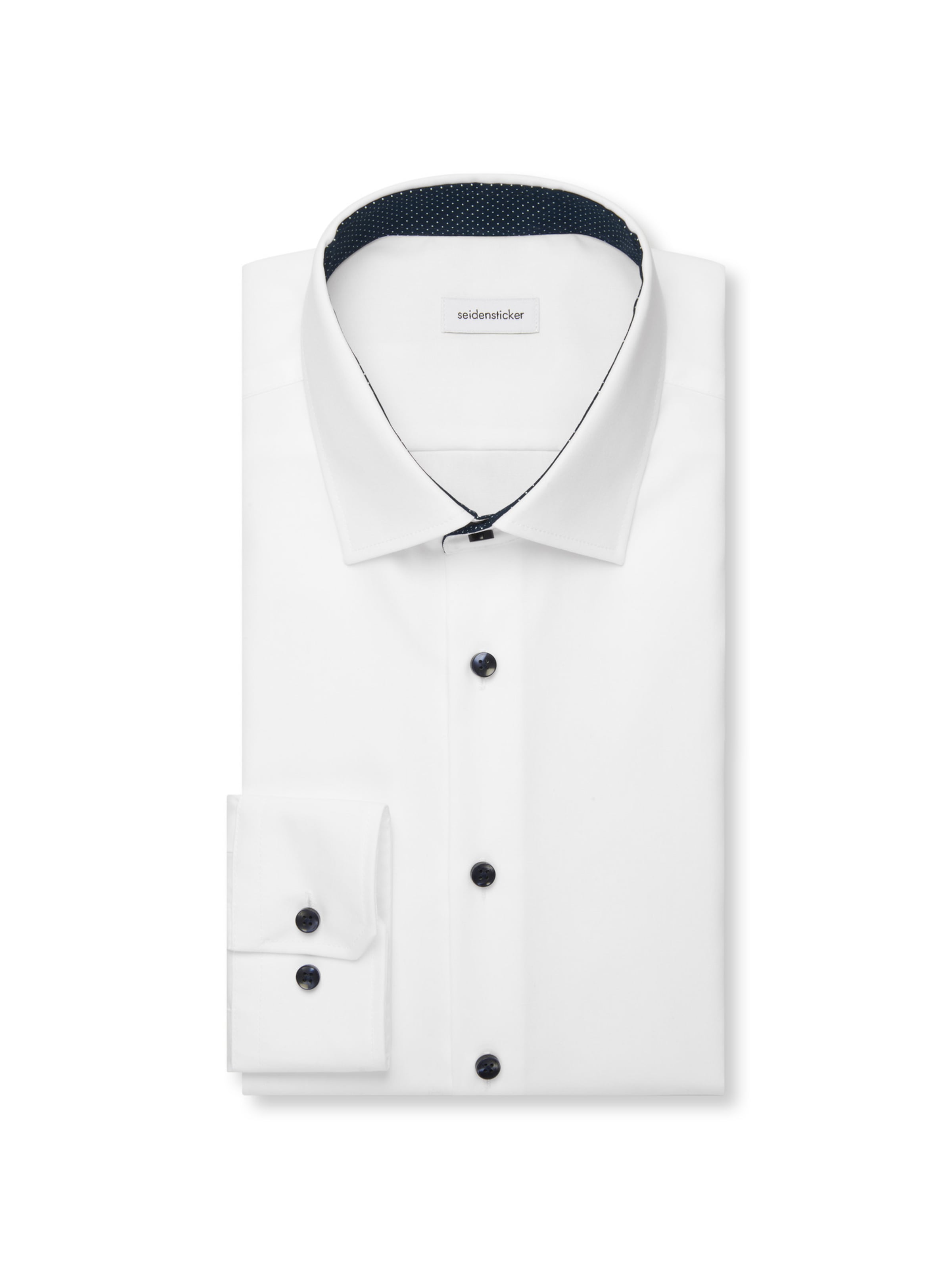 SEIDENSTICKER Regular fit Zakelijk overhemd in Wit