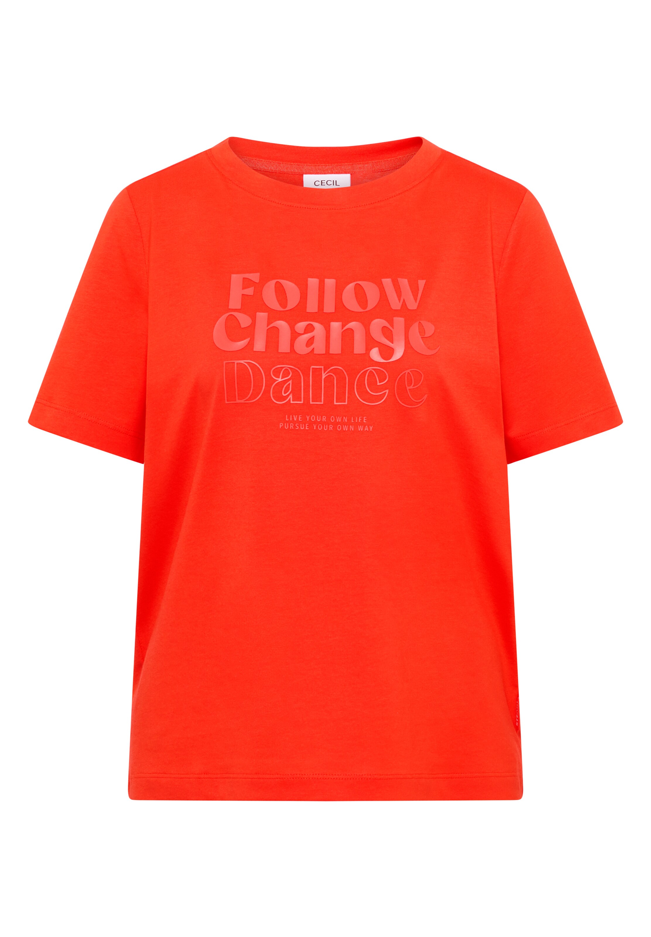 CECIL T-Shirt in Orange: Vorderseite
