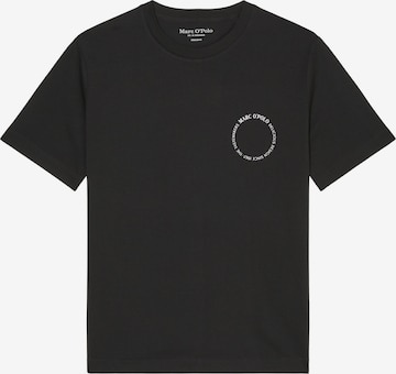 T-Shirt Marc O'Polo en noir : devant