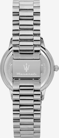 Maserati Uhr in Silber