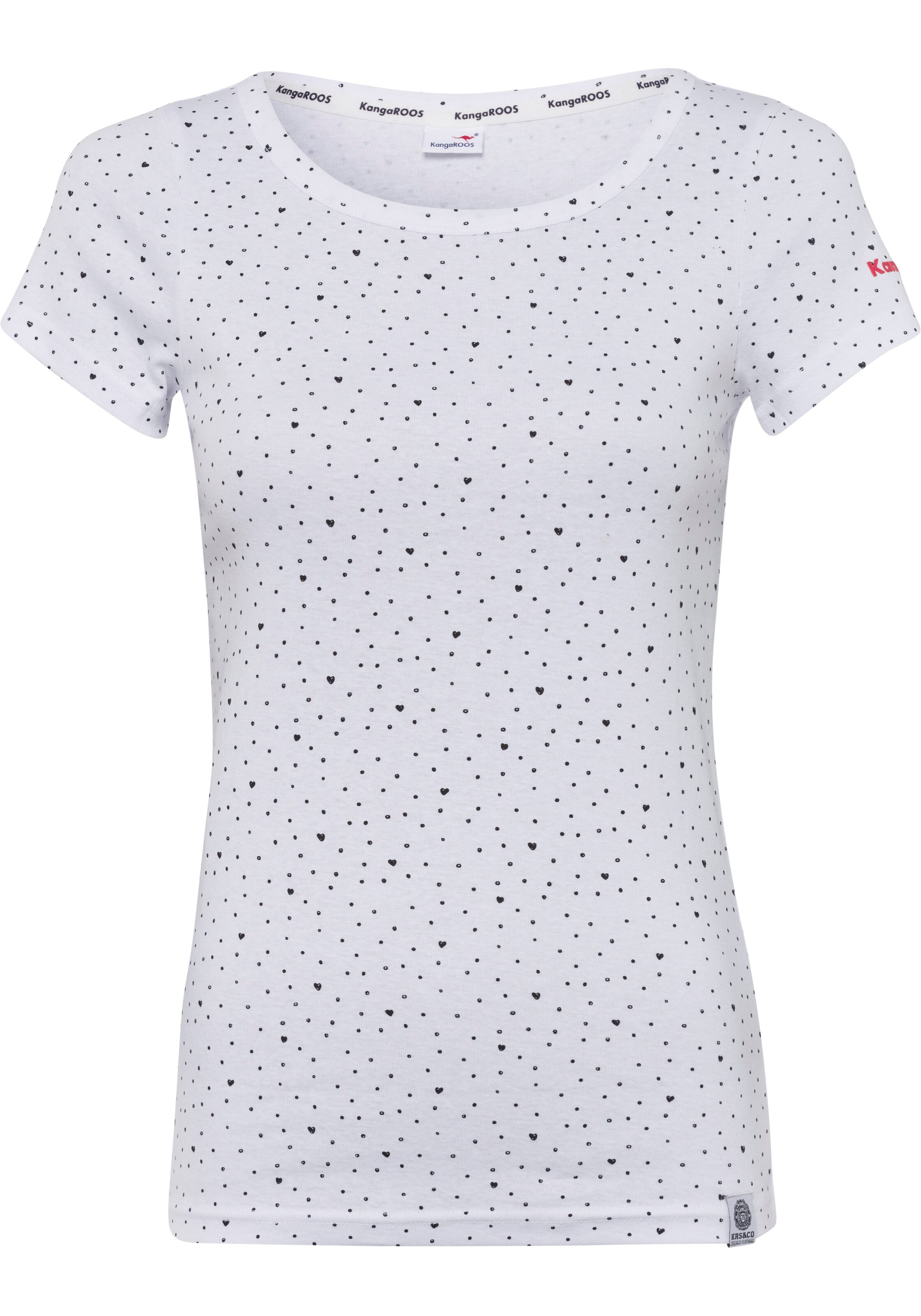 KangaROOS T-Shirt in Weiß: Vorderseite