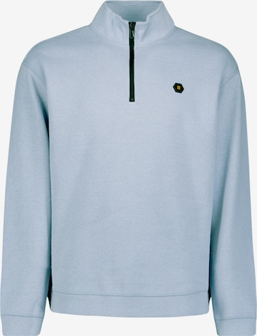No Excess Sweatshirt in Blauw: voorkant