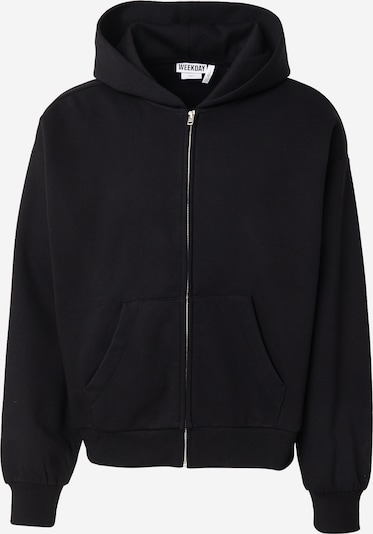 WEEKDAY Collegetakki värissä musta, Tuotenäkymä