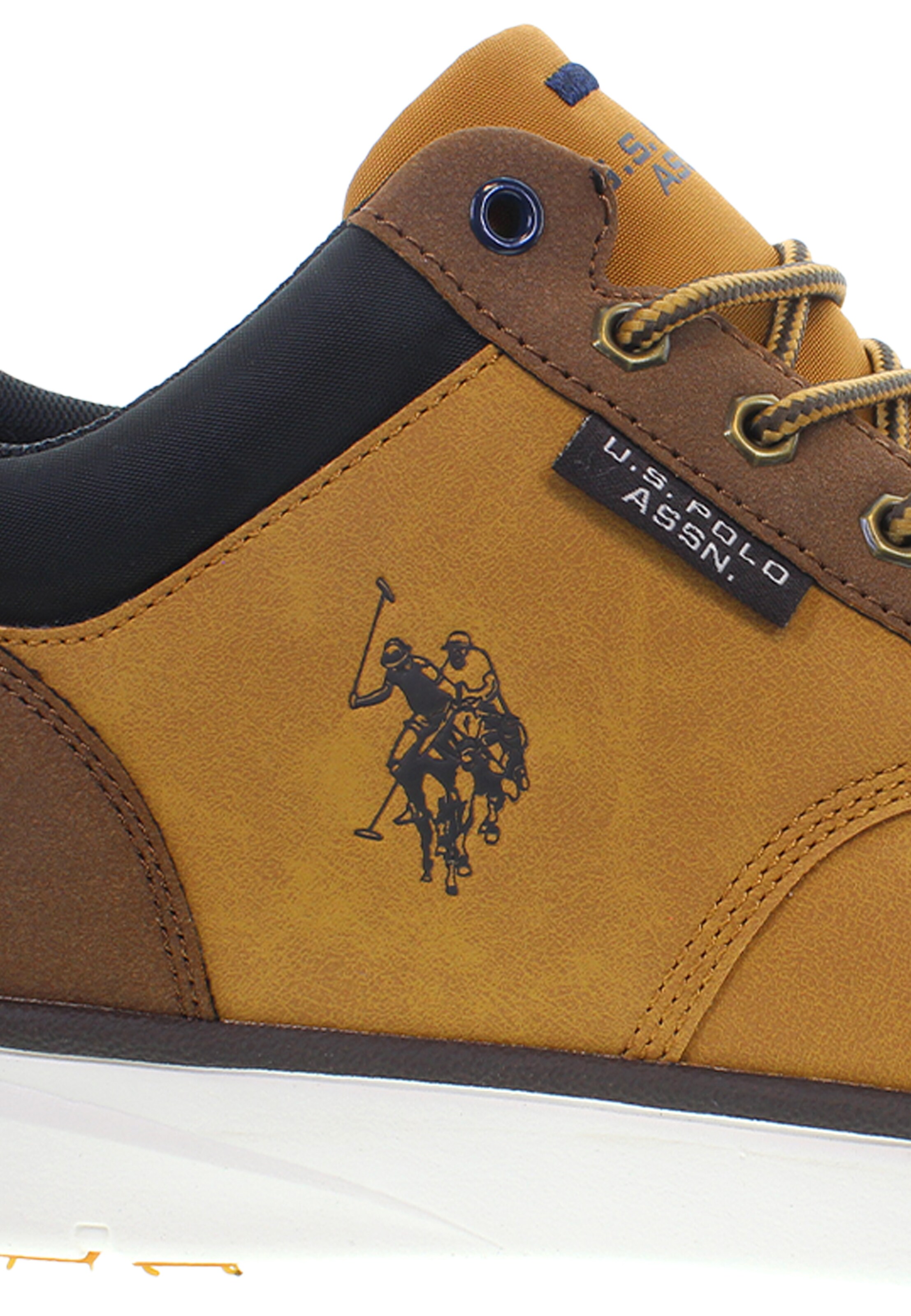 Baskets basses 'YGOR009MDYT1' U.S. POLO ASSN. en marron