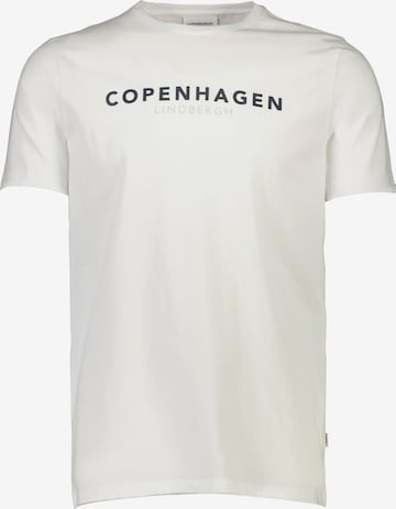 Lindbergh T-Shirt 'Copenhagen' in Weiß: Vorderseite