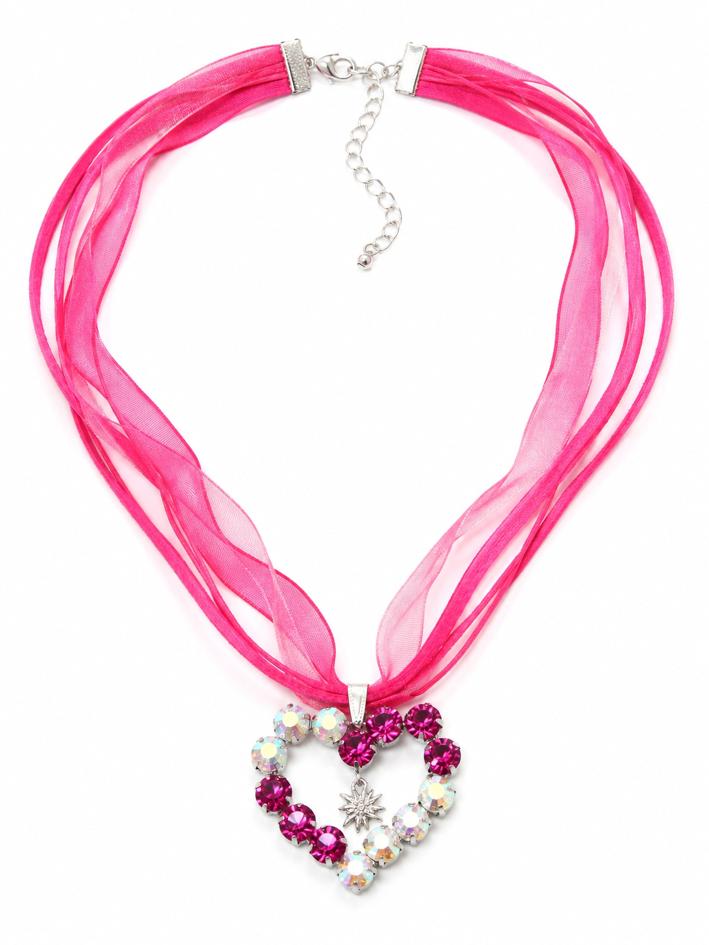 Allgäu Rebell Kette 'Gudrun'‌‌‌‌‌‌‌‌ in Pink: Vorderseite