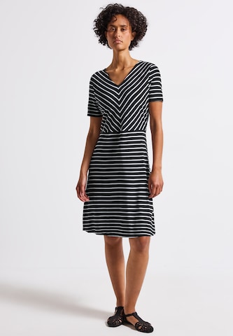 STREET ONE Kleid in Schwarz: Vorderseite