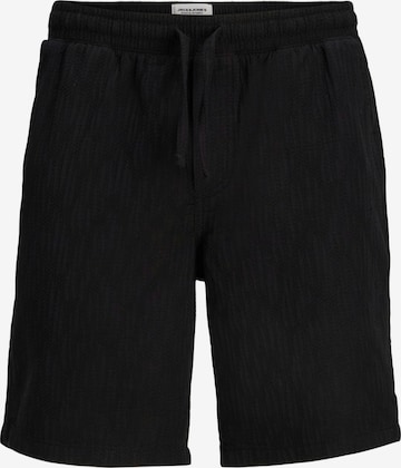 JACK & JONES Avar lõige Püksid 'JPSTJaiden', värv must: eest vaates