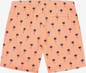 Shiwi Zwemshorts 'Scratched' in Oranje