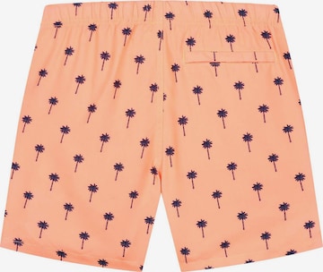 Shiwi Board Shorts 'Scratched' in Orange