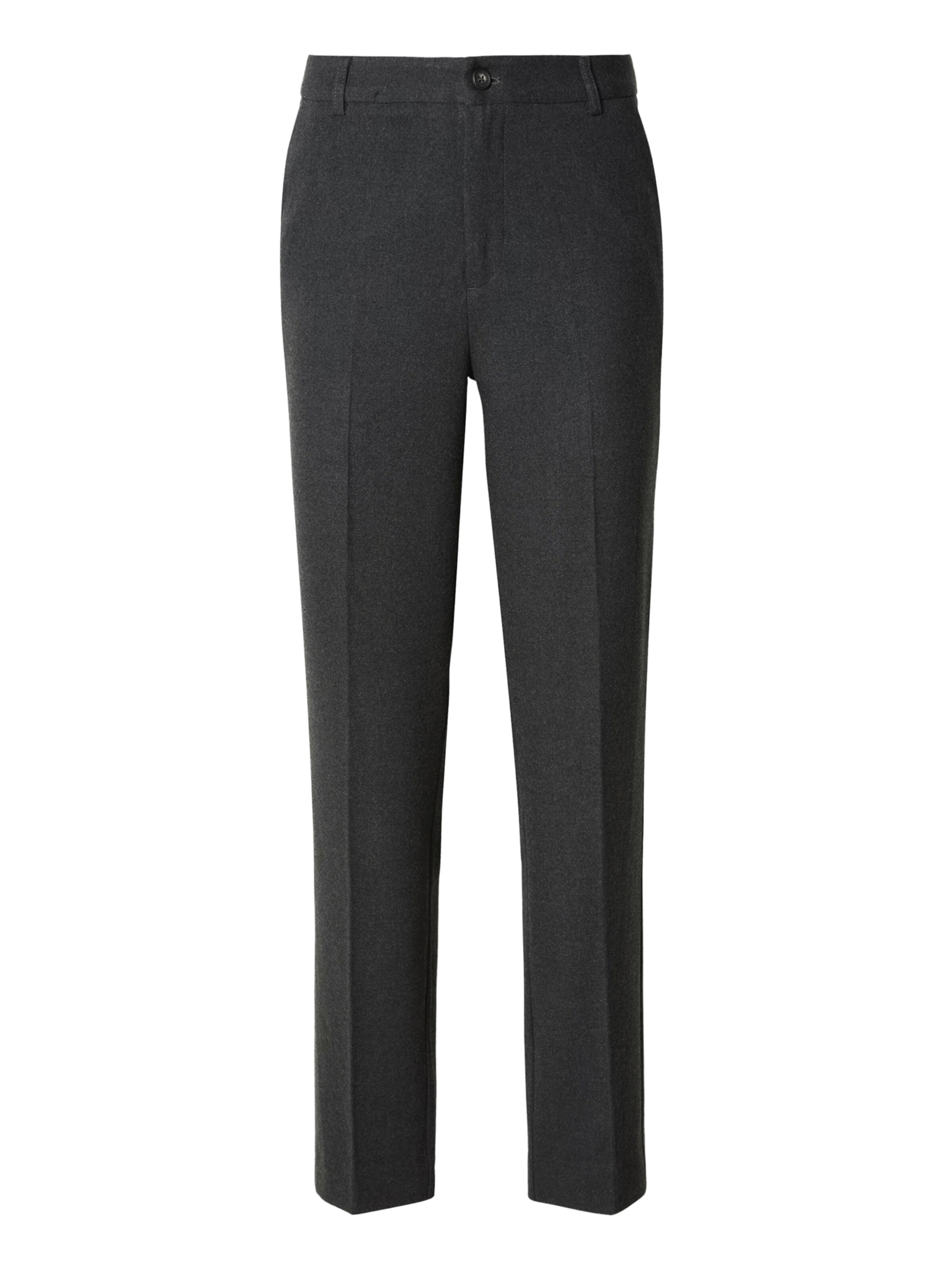 Lindbergh Regular Hose 'Superflex' in Grau: Vorderseite