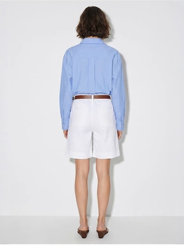Wide leg Pantaloni 'Shorts' di Bianco Lucci in bianco